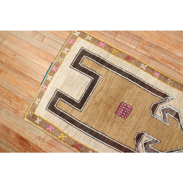 Vintage Tribal Turkish Prayer Rug - 2'8" x 3'11" For Sale - Image 9 of 9