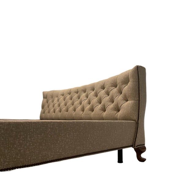 Contemporary Custom Gabriella King Bed by Henredon For Sale - Image 3 of 8