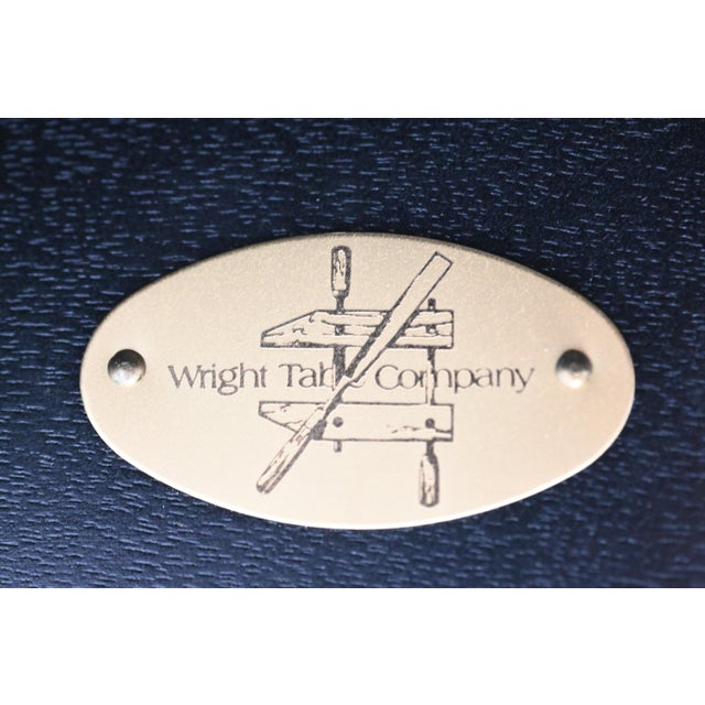 Wright Table Co. Federal Mahogany Bowfront Sideboard Buffet | Newly Refinished For Sale - Image 17 of 17