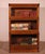 Wood Waterfall Bookcase in Oak from Globe Wernicke For Sale - Image 7 of 11