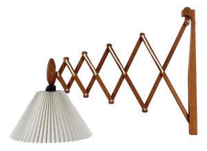 Large Sax Wall Lamp in Oak from Le Klint, 1960s