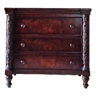 Ralph Lauren Safari Collection Mahogany Chest of Drawers For Sale