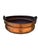 A 19th Century Copper Pot, or Fireplace Kettle. Hand Hewed Wrought Iron Handle and Fittings. Beautiful Patina