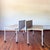 Textile Knoll Desk With Fabric Privacy Barrier For Sale - Image 7 of 17