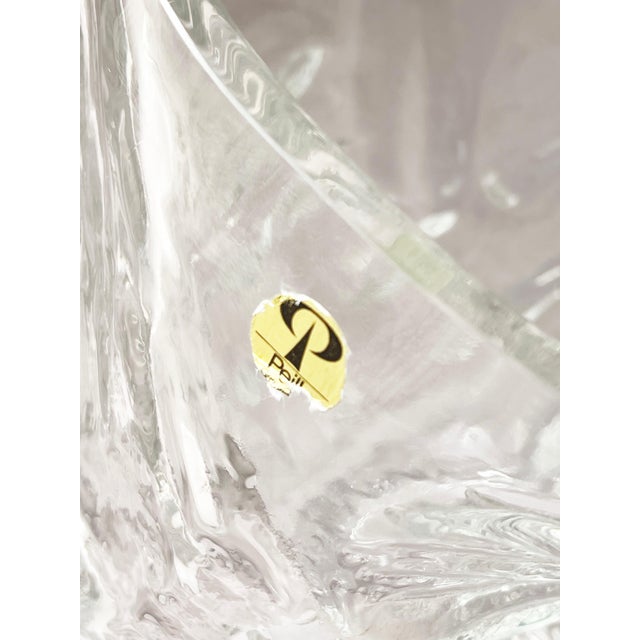 Mid-Century Rocky Ice Crystal Glass Alaska Jug from Peill & Putzler, Germany, 1970s For Sale - Image 10 of 11