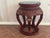 Red Mid 20th Century Red Painted Wood Garden Stool For Sale - Image 8 of 18