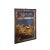 Abstract Vintage Chinese Wood Copper Color Warriors Scenery Wall Plaque Panel For Sale - Image 3 of 7