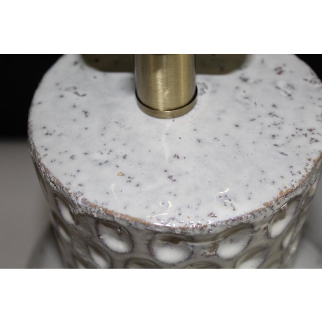 Mid 20th Century Albert Tormos Influence Ceramic Lamps For Sale - Image 12 of 14