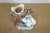 Antique Continental Majolica Figural Spill Vase Pheasant Woman Tree Trunk Figure For Sale - Image 11 of 12