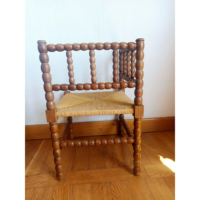 Vintage Dutch Bobbin Chairs, 1920s, Set of 2 For Sale - Image 4 of 11