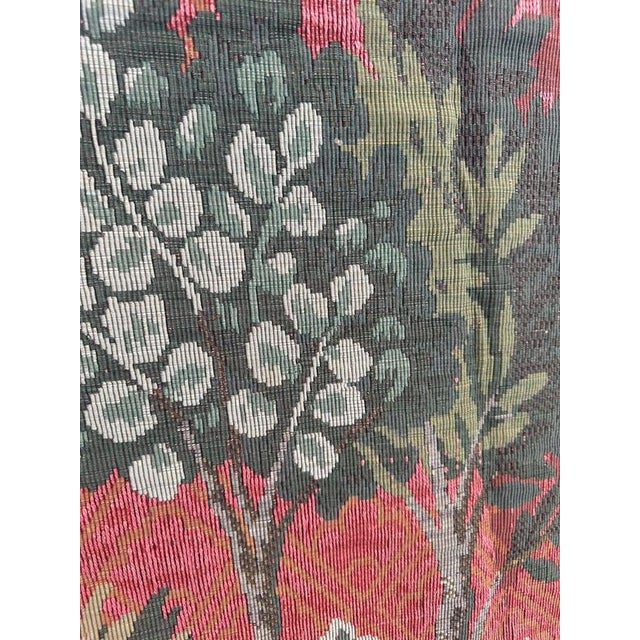 Mid-Century French Aubusson Jacquard Tapestry Médiéval Design, 1940s For Sale - Image 17 of 18