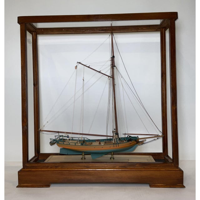 Hudson River Sloop "Victorine" in Case For Sale In Boston - Image 6 of 12