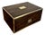 Antique Brass and Coromandel Vanity Box, 1860, Set of 7 For Sale