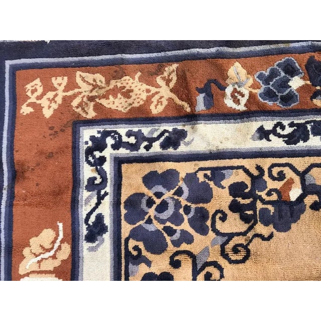 Vintage European Chinese Style Rug For Sale - Image 12 of 14