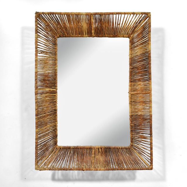 Mid-Century Modern Raymor Wall Mirror attributed to Arthur Umanoff For Sale - Image 3 of 9