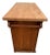 Wood Antique Mission Oak Kitchen Island Cabinet Prep Station Chop Top Open Side Shelf For Sale - Image 7 of 12