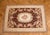 Vintage Aubusson Brown Rug For Sale - Image 6 of 6