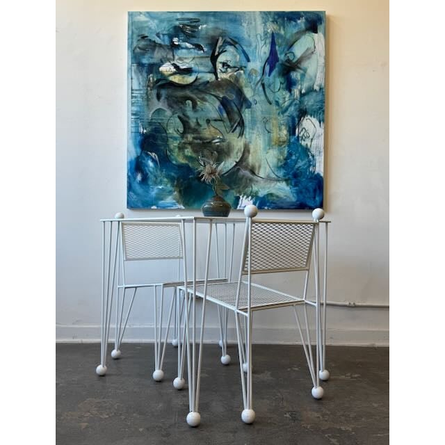 Custom Patio Set by Steve Campos, 3 Pieces For Sale - Image 14 of 14