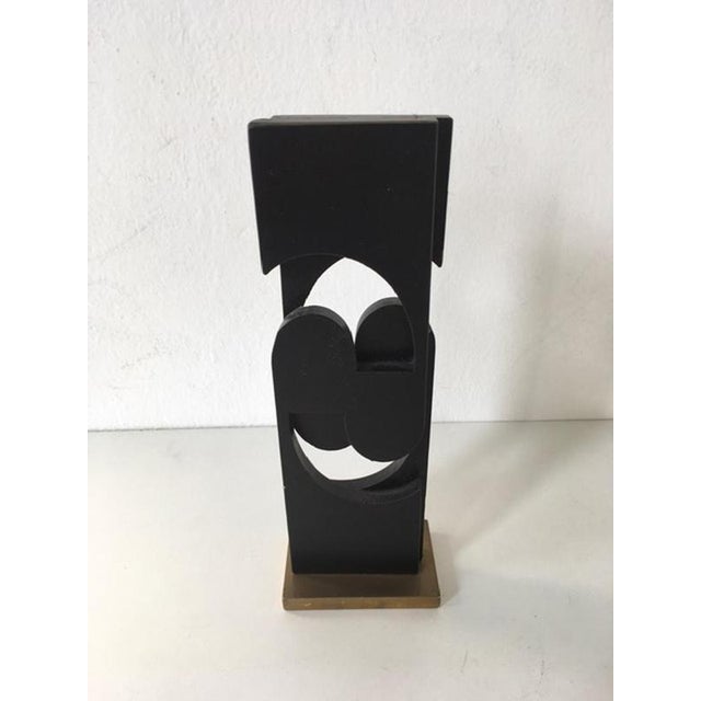 Postmodern Abstract Bronze Sculpture attributed to Roberto Vecchione, Italy, 1998 For Sale - Image 4 of 16