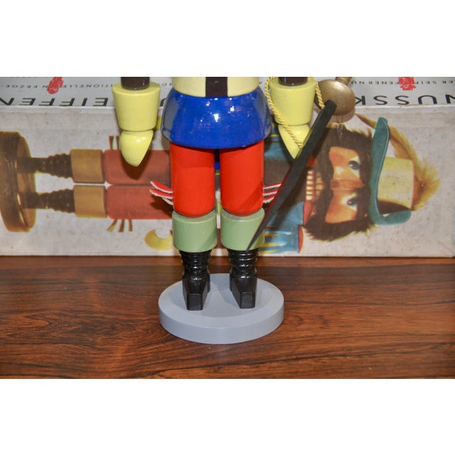German Nutcracker in Original Box, 1970s For Sale - Image 6 of 12