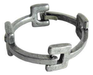 Vintage Danish Pewter Bracelet, 1970s