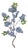 Floral Twig Branch (Set of 2) For Sale