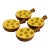 Set of 4 Vintage French Quail Egg or Escargot Holders For Sale