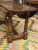 Wood Mid 20th Century English Oak Drop Leaf Coffee Table For Sale - Image 7 of 13