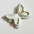 White White Ceramic Butterfly Tray For Sale - Image 8 of 8