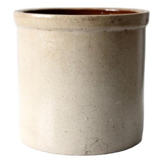 Antique American Stoneware Crock For Sale