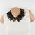 This stunning, important resin necklace by Gerda Lyngaard for Monies features chunky hand-crafted zig-zag-shaped resin...