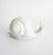 White Vintage White Ceramic Snail Family Figurine Cottagecore - Large For Sale - Image 8 of 9