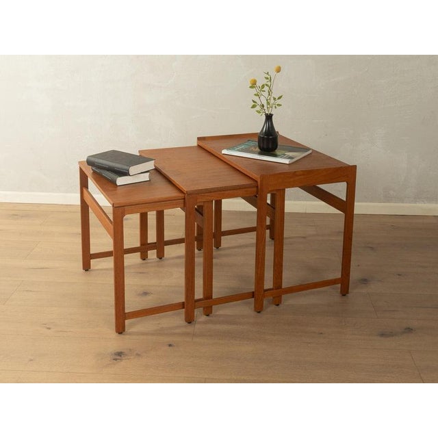 Nesting Tables, 1960s, Set of 3 For Sale - Image 10 of 10
