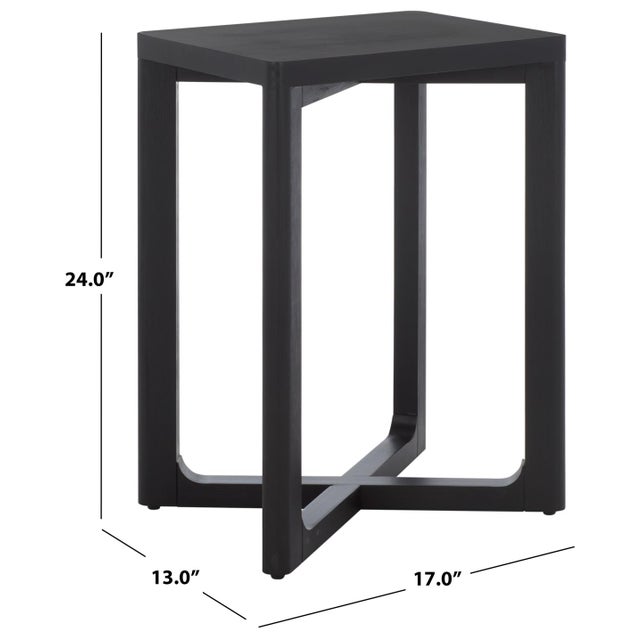 Contemporary Akai Accent Table in Black For Sale - Image 3 of 8