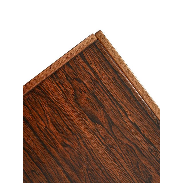 Danish Chest of Drawers with Rosewood Effect from Denka, 1950s For Sale - Image 9 of 11