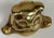 Mid-Century Modern Vintage Seated Brass Panda Paper Weight* For Sale - Image 3 of 6