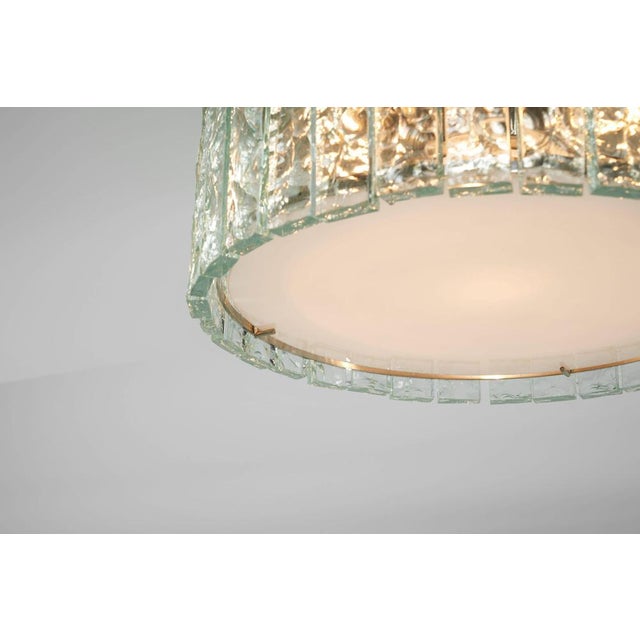 Metal Ceiling Lamp by Max Ingrand for Fontana Arte, 1960 For Sale - Image 7 of 11