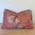 Gp & J Baker Indienne Flower Lumbar Pillows in Red For Sale - Image 9 of 9