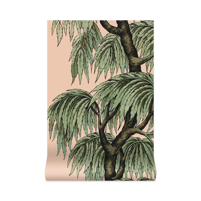 House of Hackney House of Hackney Babylon Wallpaper - Blush & Willow For Sale - Image 4 of 4