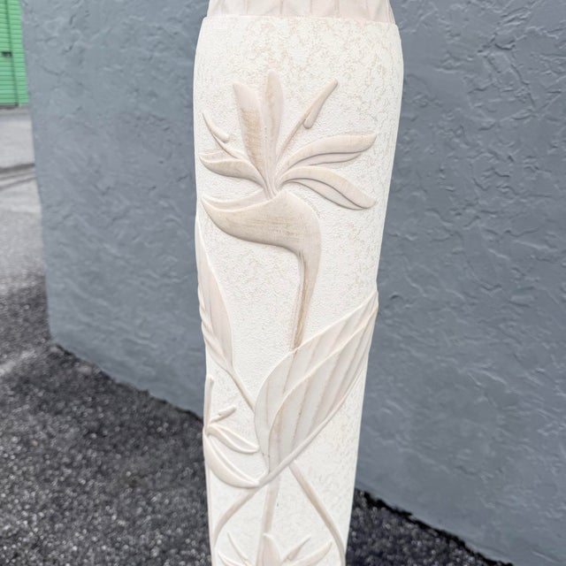 1980s Postmodern Torcherie Bird of Paradise Floor Lamp For Sale - Image 5 of 8