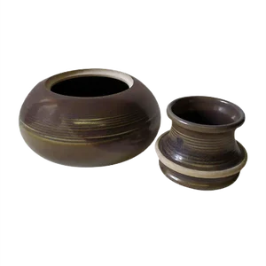 Ceramic Vase by Franco Bucci, Pesaro, 1970s