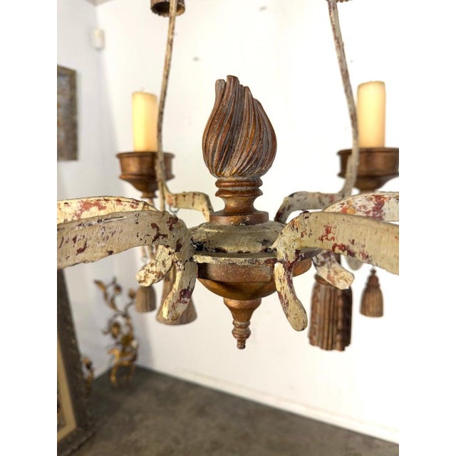 French Provincial French Provincial Style Chandelier by Niermann Weeks-Pair Is Available For Sale - Image 3 of 12
