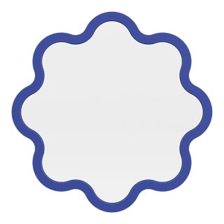 Hvyli Round 60 - Wall Wavy Mirror For Sale