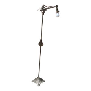Antique Art Deco Skyscraper Floor Lamp For Sale
