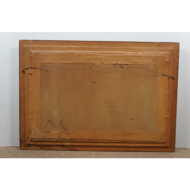 Antique Olaf Petersen Norwegian Horseback Landscape Oil Painting on Canvas For Sale - Image 11 of 11