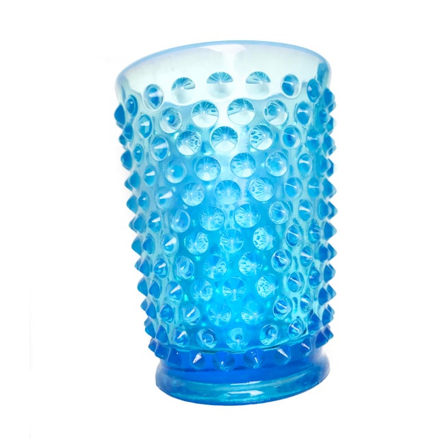 hobnail drinking glass