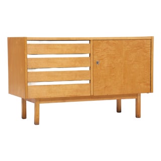 Mid-Century Birch Chest of Drawers from Hellerau, GDR For Sale