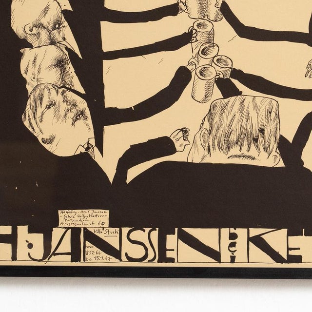 Horst Janssen, Munchen, 1960s, Print For Sale - Image 4 of 9