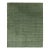 Apadana's Modern Gabbeh Hand-Loom Wool Area Rug in Emerald Moss For Sale