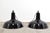 Paint Industrial Enamel Pendant Lights from Reluma, Belgium, 1950s, Set of 2 For Sale - Image 7 of 11